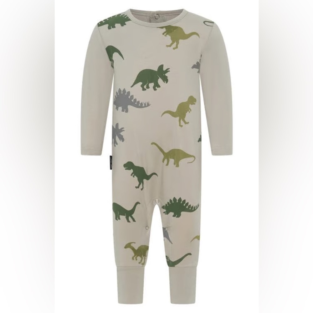 Tiny Tribe Dino Print Romper